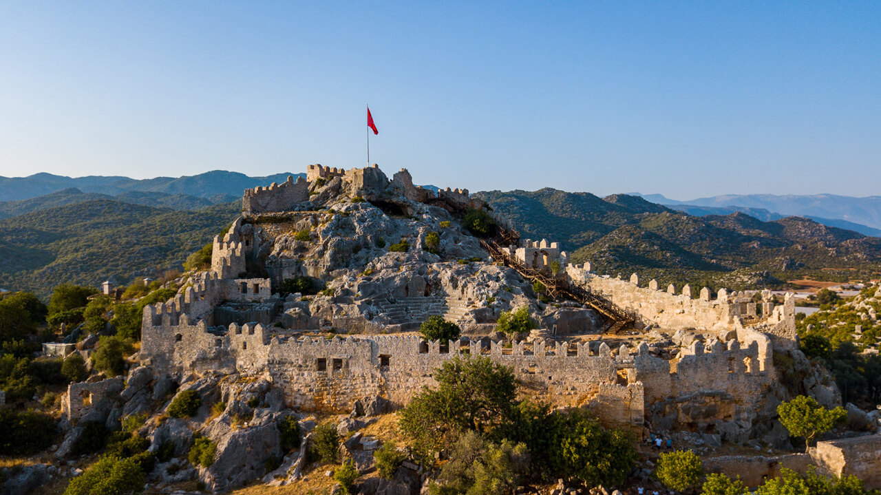 Kalkan…With its tens of thousands of years of history.